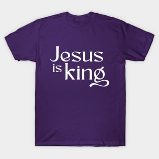 Jesus Is King Elegant T-Shirt